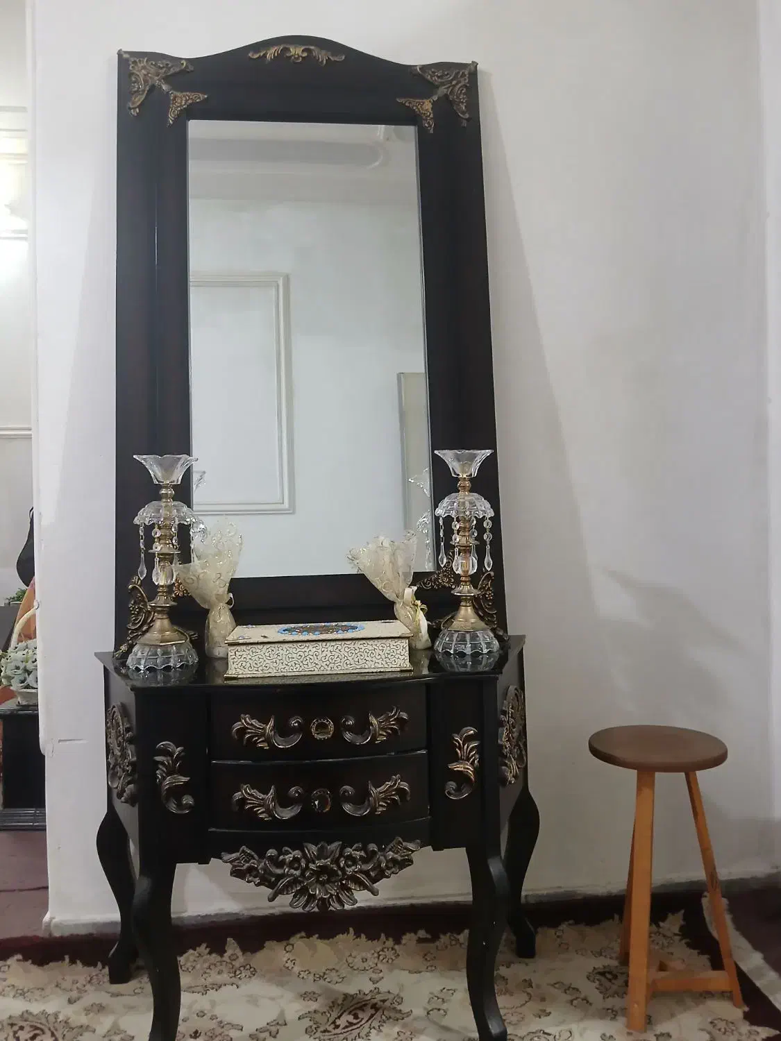 آینه وشمعدان|آینه|زاهدان, |دیوار