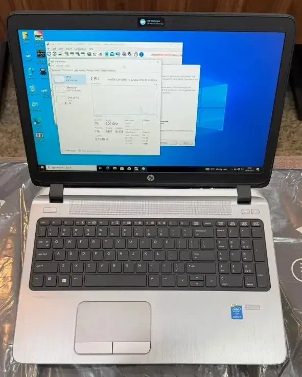 لپ تاپ hp بسیار تمیز|رایانه همراه|خرم‌آباد, |دیوار