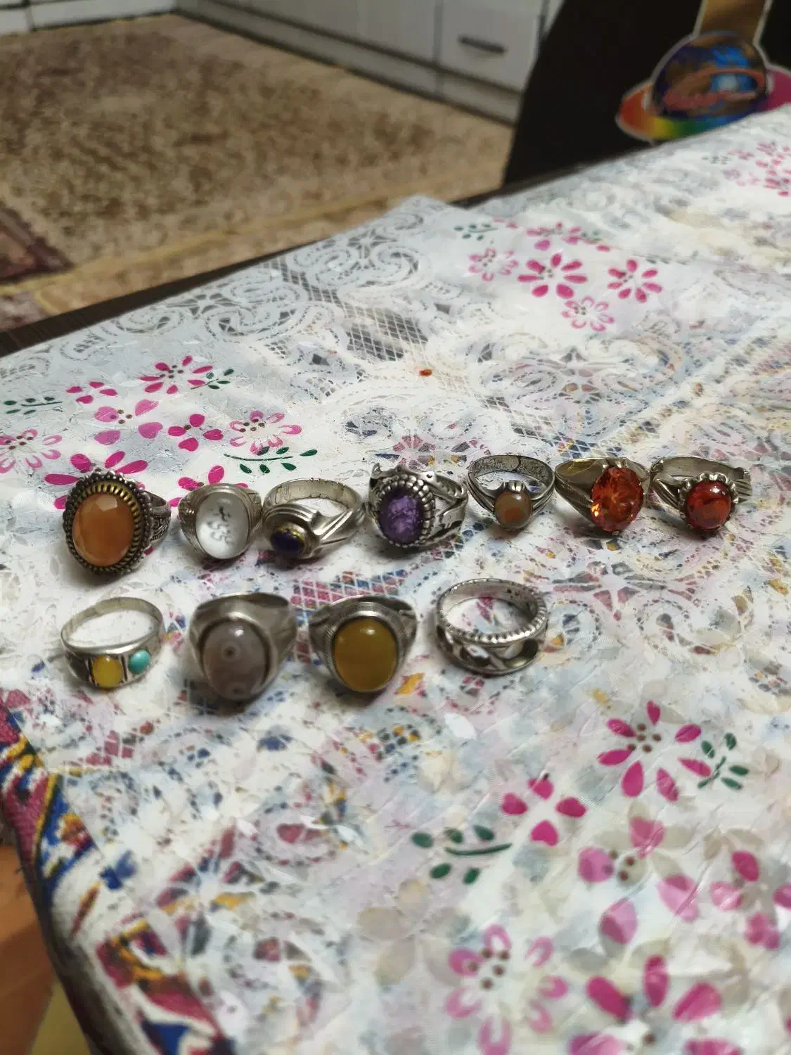 انگوشتر نقره|جواهرات|میبد, |دیوار