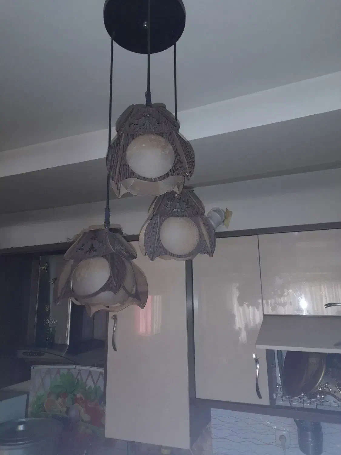 لوستر آشپزخانه واتاق|لوستر و چراغ آویز|کرج, شهرک خاتم النبیا|دیوار