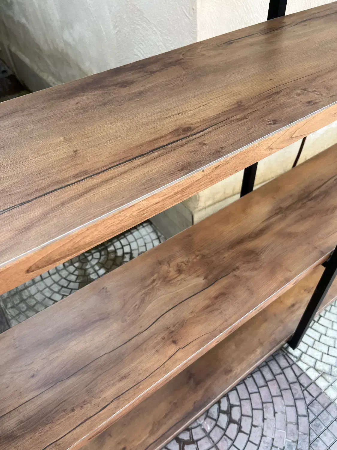 قفسه ام دی اف و فلز|کتابخانه، شلف، قفسههای دیواری|گرگان, |دیوار