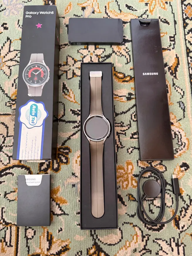 ساعت هوشمند واچ ۵ پرو سامسونگ Watch 5 pro Samsung|ساعت|تهران, شارق|دیوار