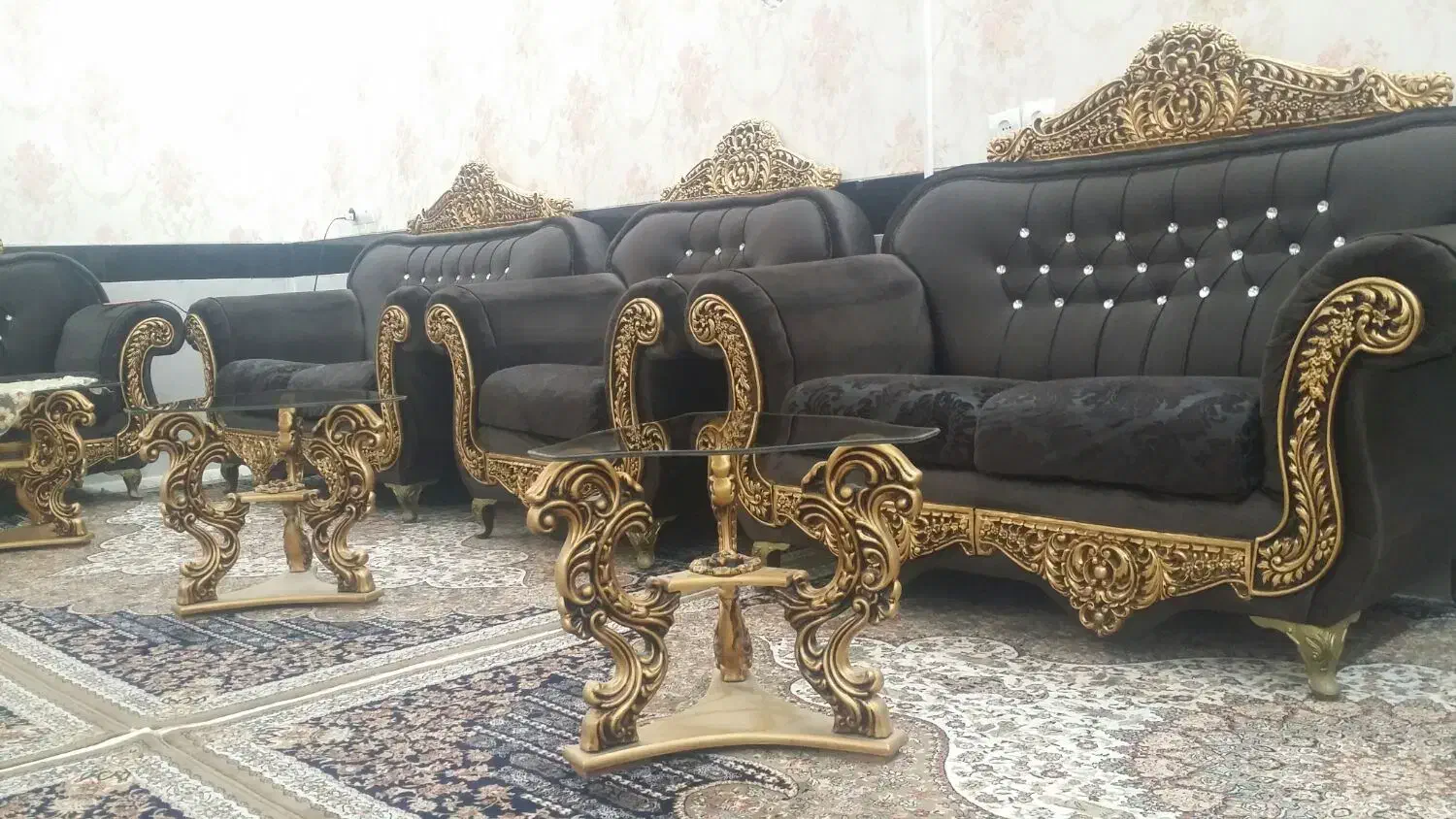 مبل 9 نفر|مبلمان خانگی و میز عسلی|جوانرود, |دیوار