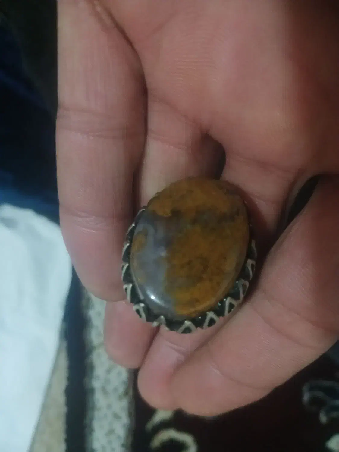 انگشتر نقره قدیمی|کلکسیون اشیاء عتیقه|قدس, شهرقدس|دیوار