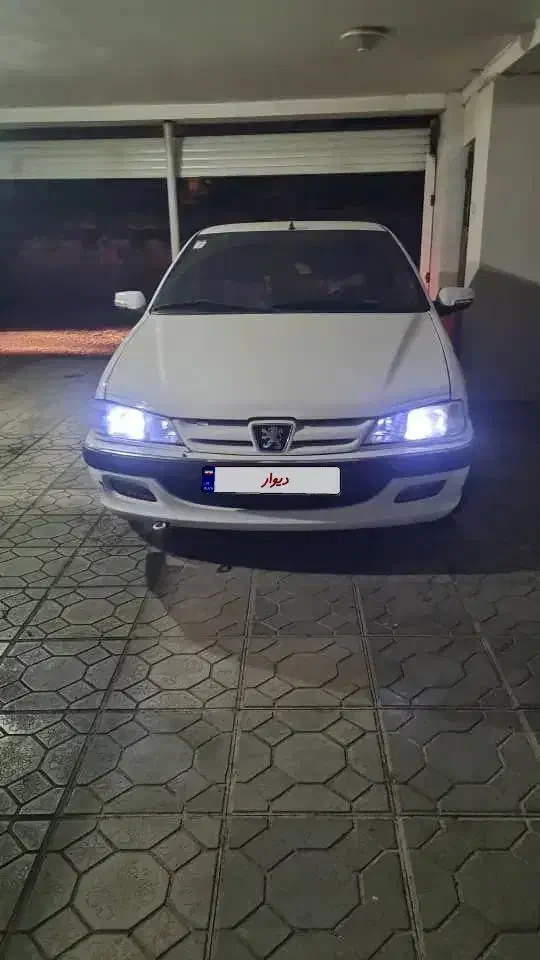 پژو پارس سفید نو|خودرو سواری و وانت|آستارا, |دیوار