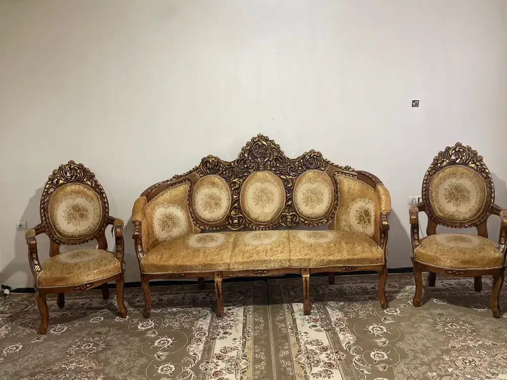 مبل سلطنتی|مبلمان خانگی و میز عسلی|نقده, |دیوار