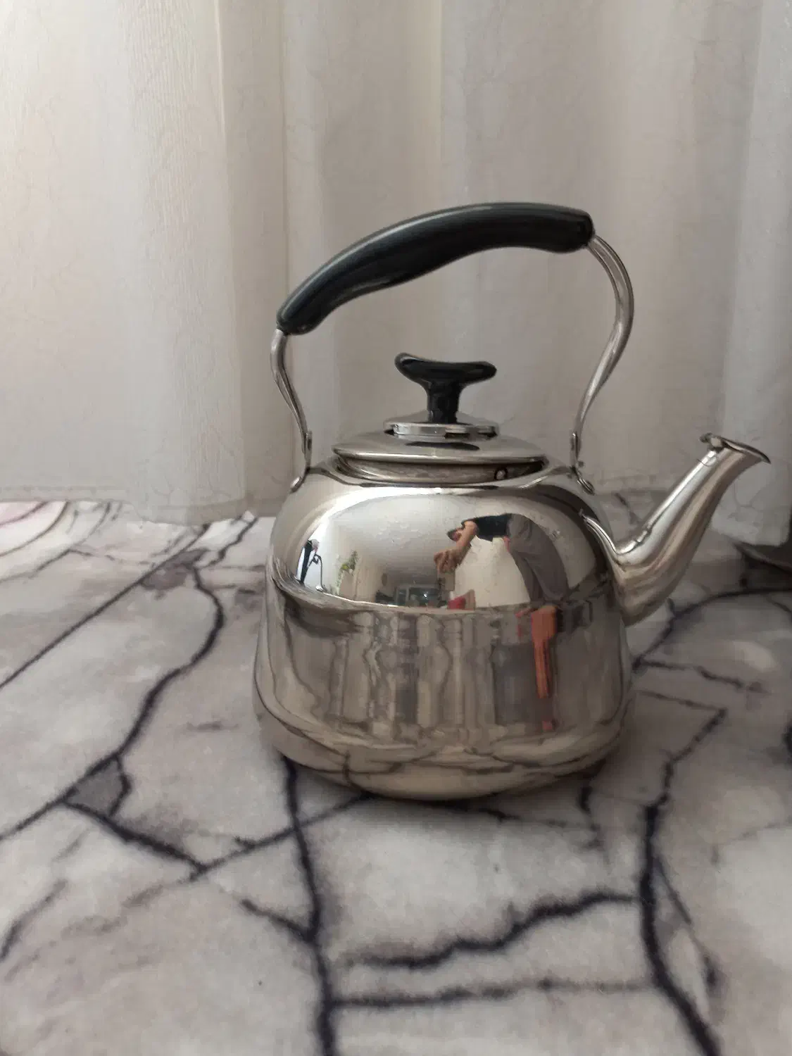 کتری استیل|قوری، کتری، قهوه‌ساز دستی|نسیم‌شهر, |دیوار