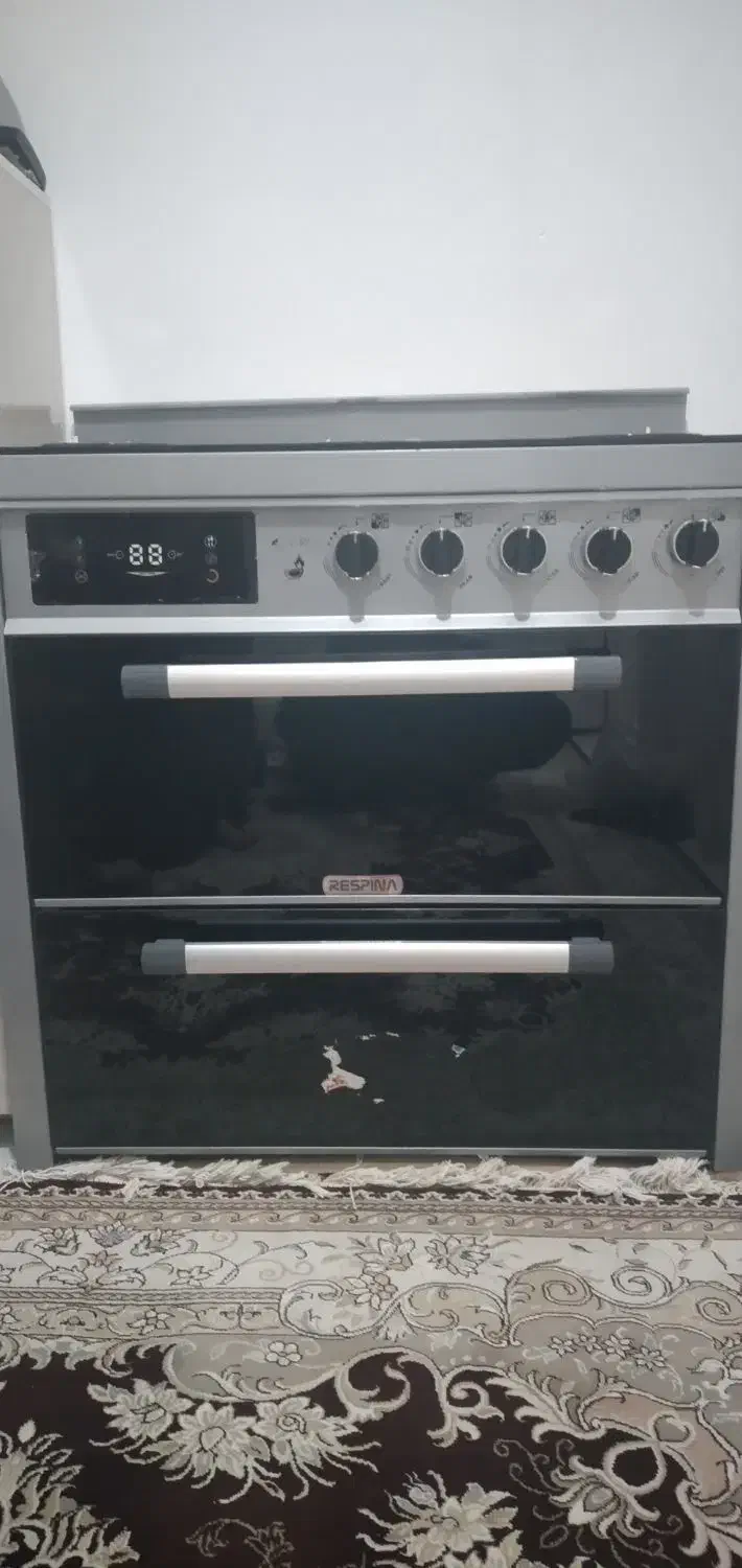 اجاق گاز پنج شعله بخاری و باند همه در حد نو|اجاق گاز و لوازم برقی پخت‌وپز|صباشهر, |دیوار