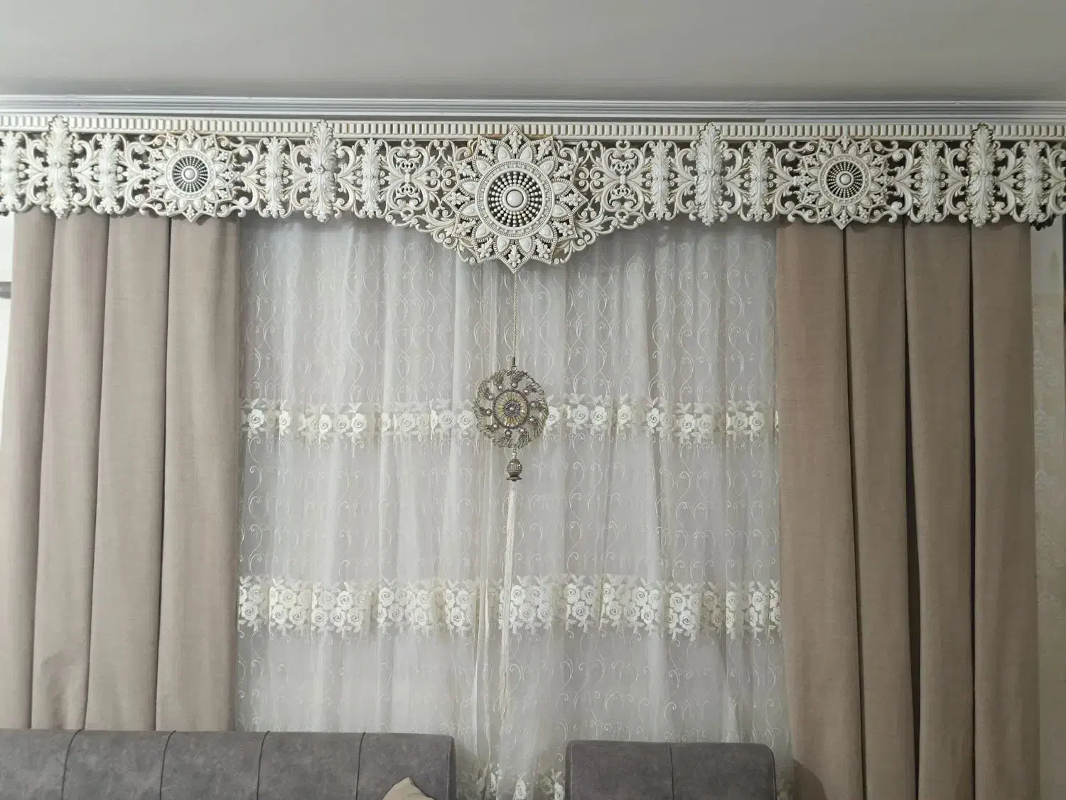 فروش پرده|پرده، رانر، رومیزی|امیدیه, |دیوار