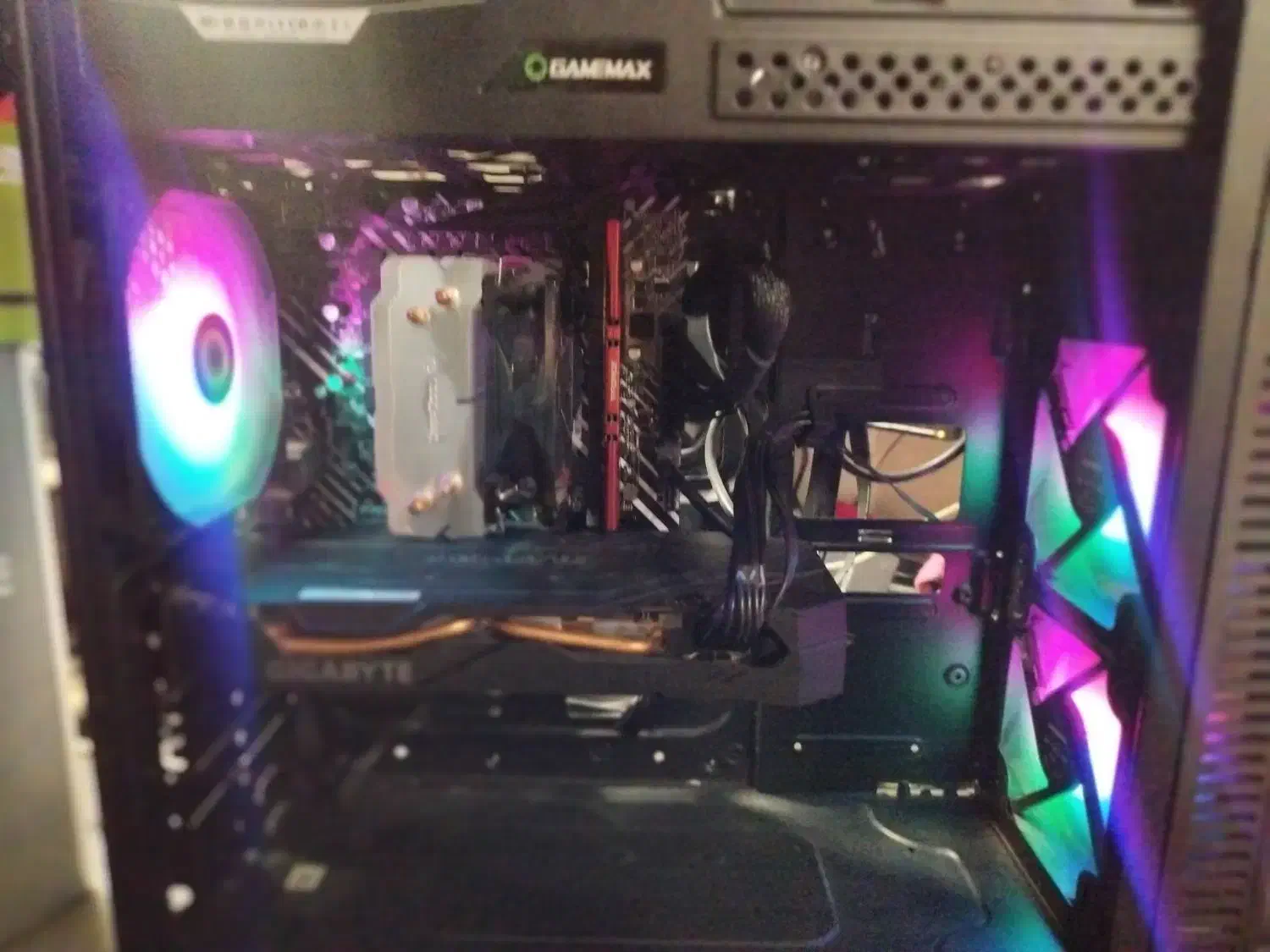 کیس گیمینگ نسل ۱۲ rtx2060super +h610 asus RGB درحد|رایانه رومیزی|تهران, شیخ هادی|دیوار