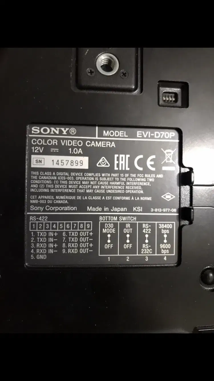 دوربین ویدیو کنفرانس اتوتراک EVI-D70|دوربین عکاسی و فیلم‌برداری|تهران, فلاح|دیوار