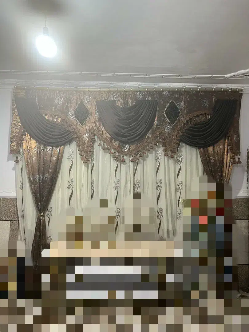 پرده پذیرایی|پرده، رانر، رومیزی|کهنوج, |دیوار