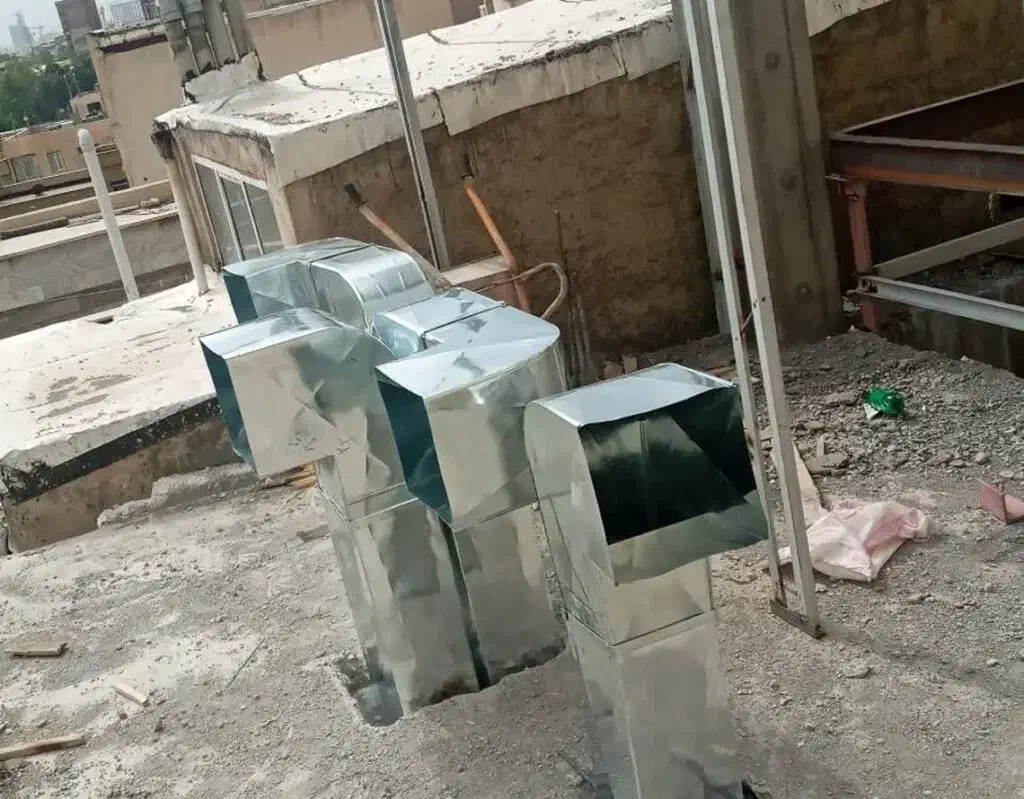 کانال کولر .اسپیلت .داکت .لوله گرد .دریچه|خدمات پیشه و مهارت|تهران, خاک سفید|دیوار