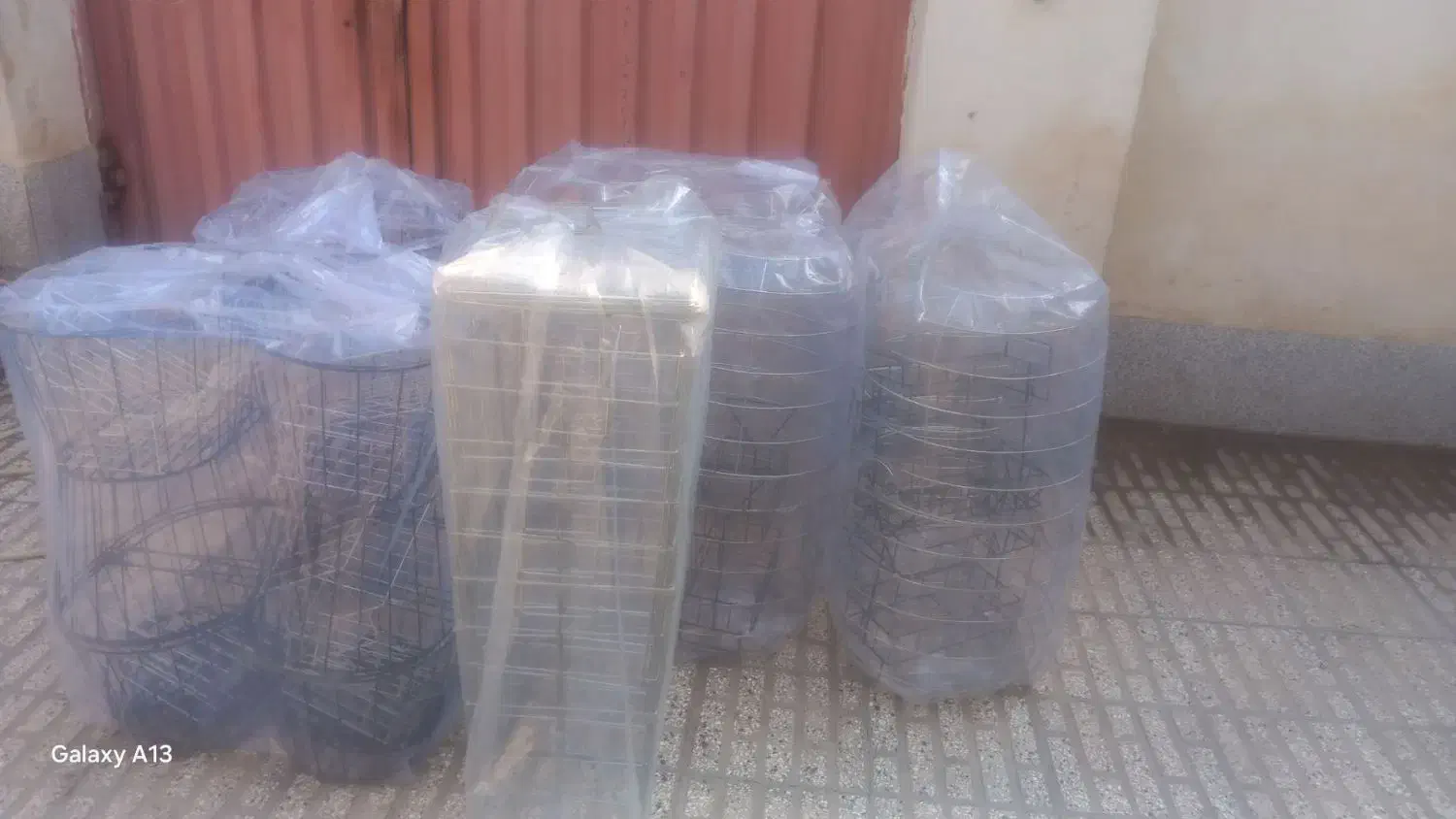 ملزومات سبدبافی(ارغوان بافی)،فرم فلزی|صنایع دستی و سایر لوازم تزئینی|گنبد کاووس, |دیوار