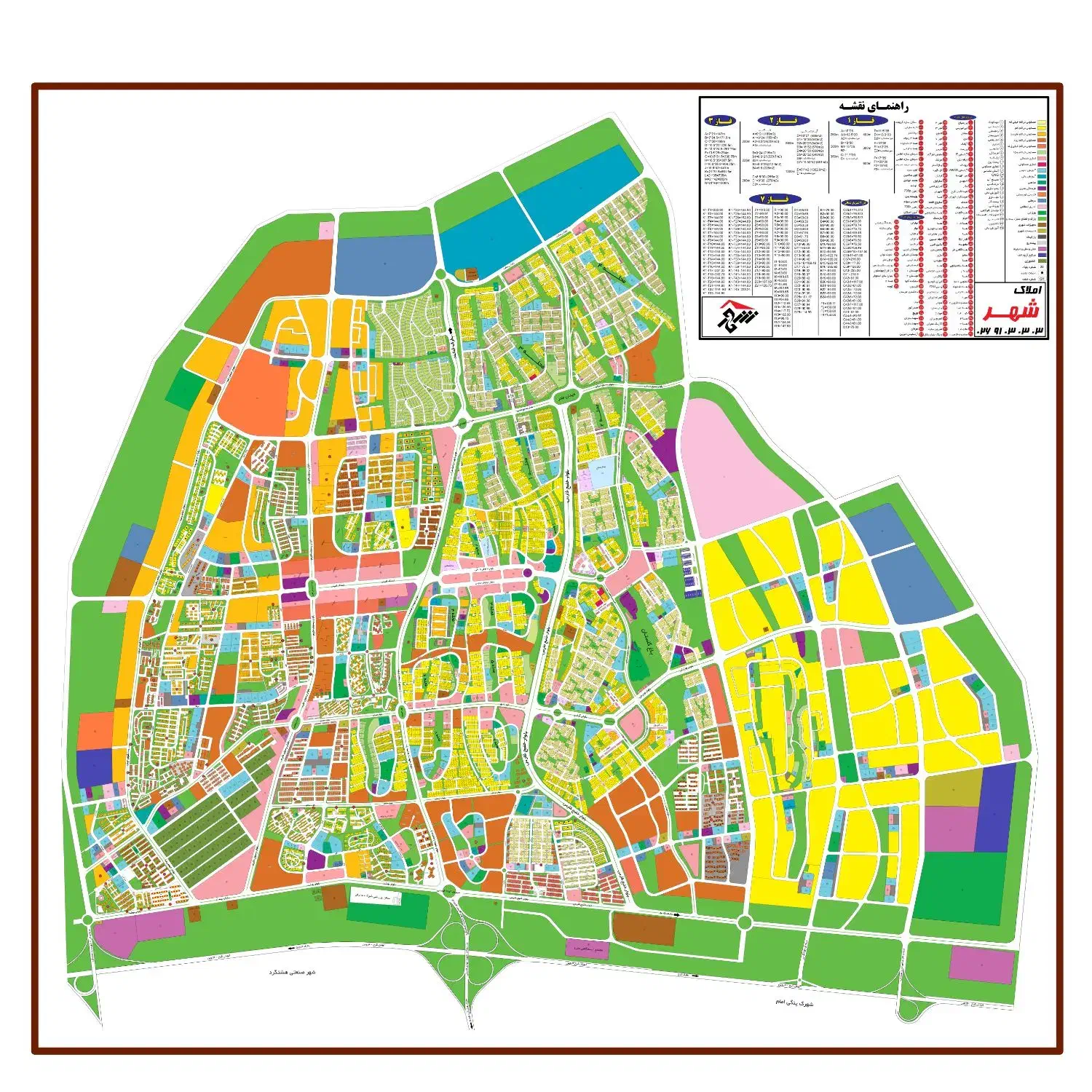 فروش زمین ویلائی فاز۱ بلوک۴سه بر|فروش زمین و ملک کلنگی|هشتگرد, فاز ۲ مهستان|دیوار