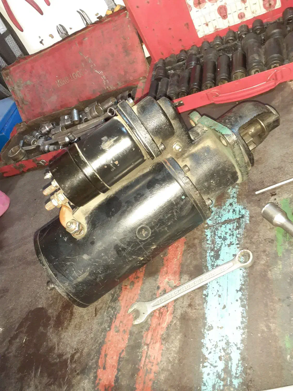 استارت کوماتسو عالی درحد۱۲دنده|ماشین‌آلات صنعتی|ایجرود, |دیوار