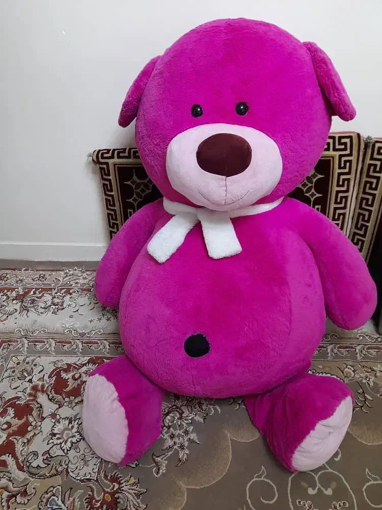 یک عدد عروسک خرسی پولیش خارجی به فروش می‌رسد|اسباب‌بازی بچه|شهریار, شهریار|دیوار