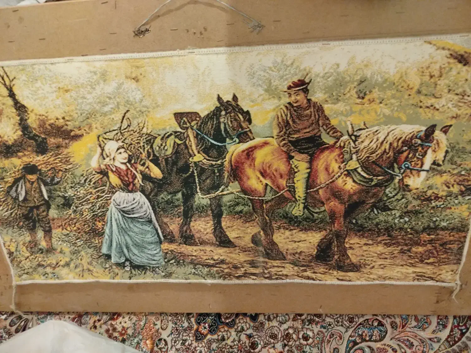 تابلو فرش زیبا|تابلو فرش|رباطکریم, رباطکریم|دیوار