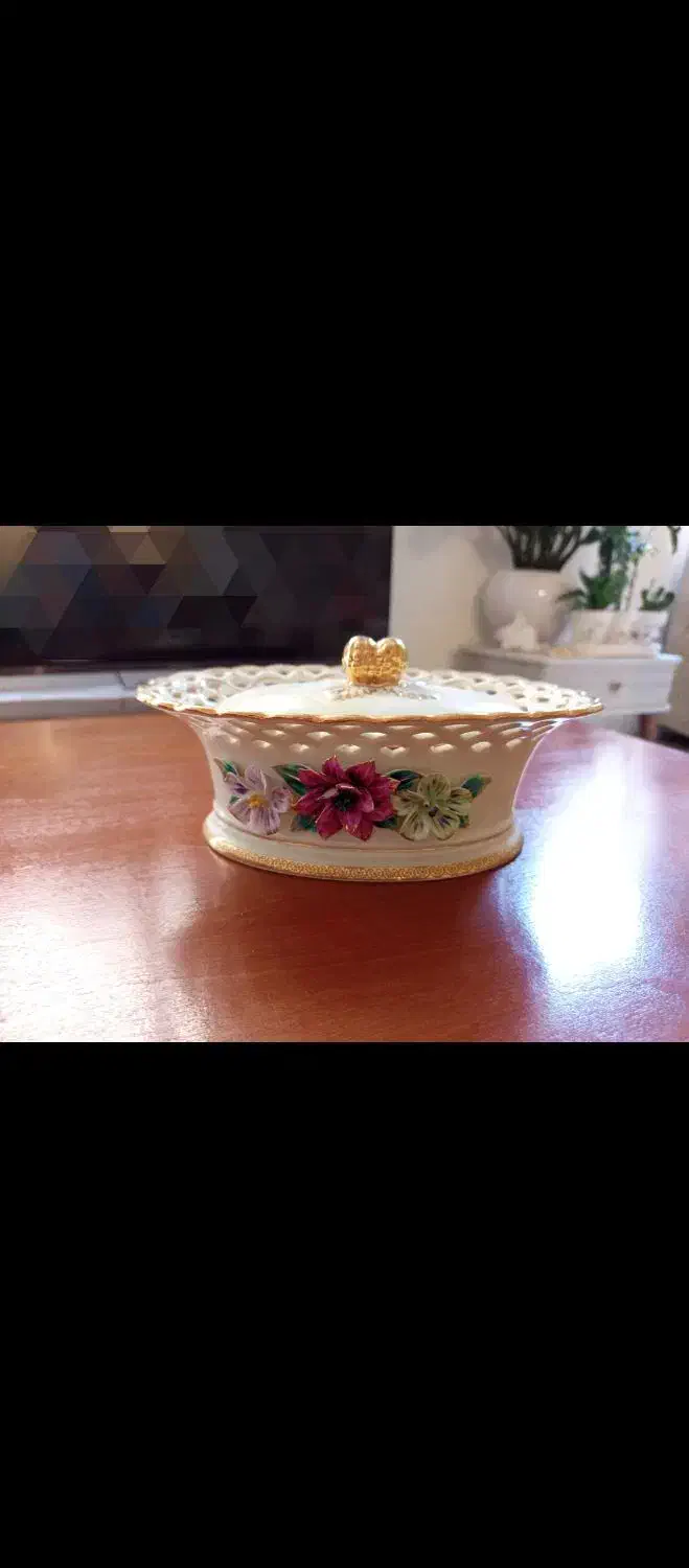 شکلات خوری و ظرف میوه توری|ظروف سرو و پذیرایی|ورامین, ورامین|دیوار