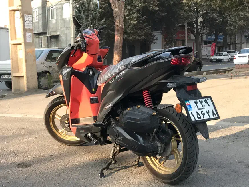 کیلیک|موتورسیکلت|هشتگرد, شهرک بعثت|دیوار