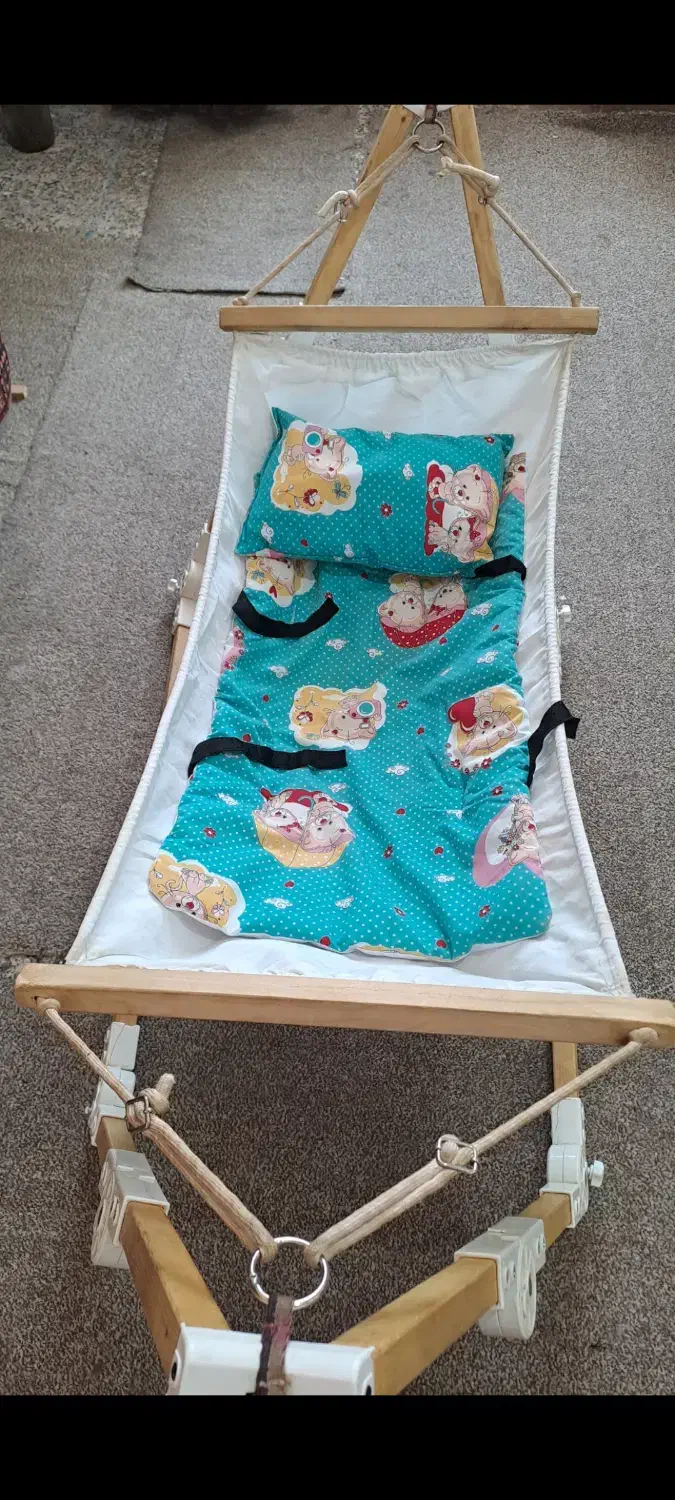 گهواره سنتی ننو|اسباب و اثاث بچه|اهواز, کوی مهدیس|دیوار