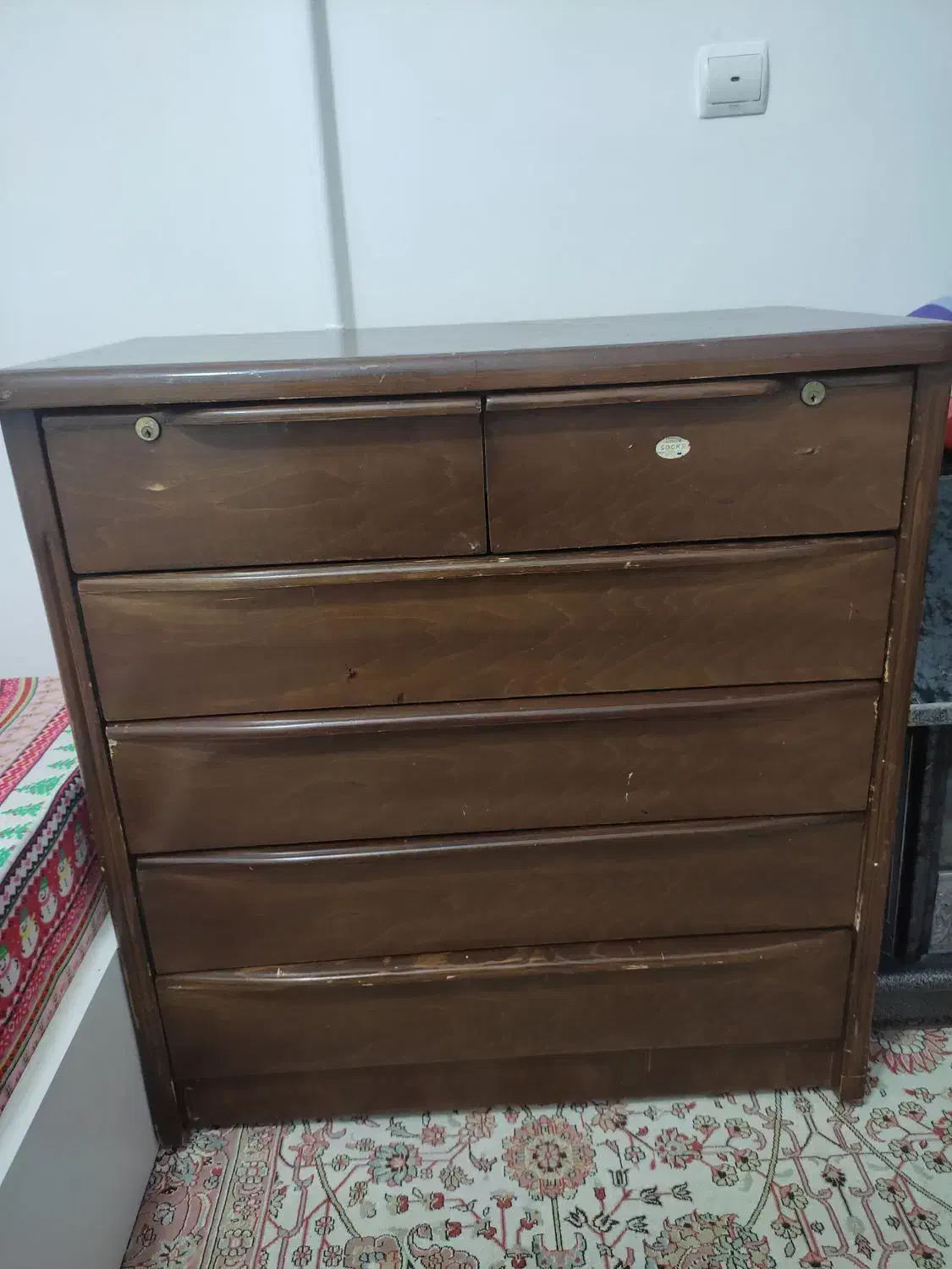 دراور چوبی|جاکفشی، کمد، دراور|سنندج, |دیوار