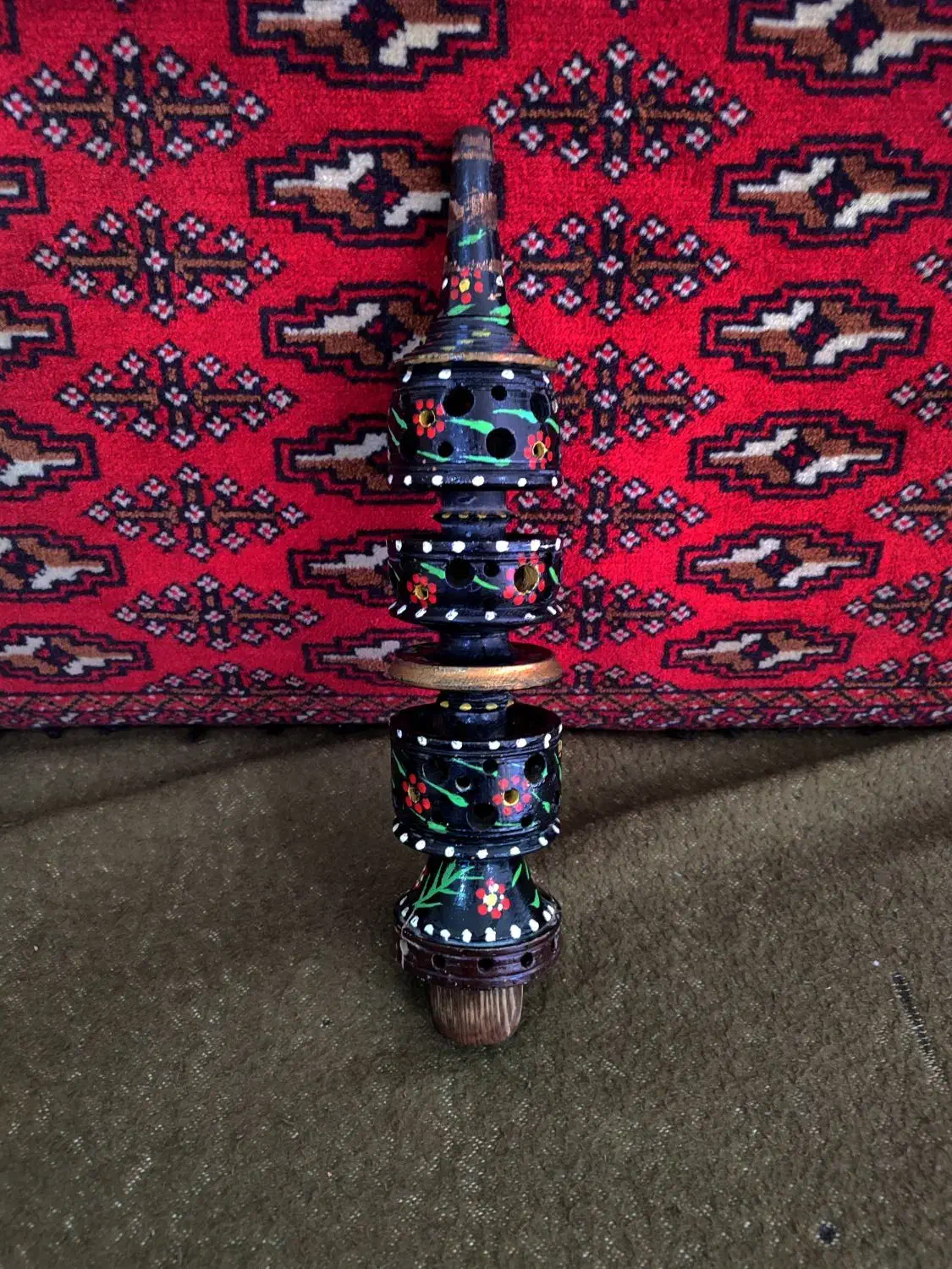 تنه قلیان چوبی|صنایع دستی و سایر لوازم تزئینی|زاگرس, |دیوار