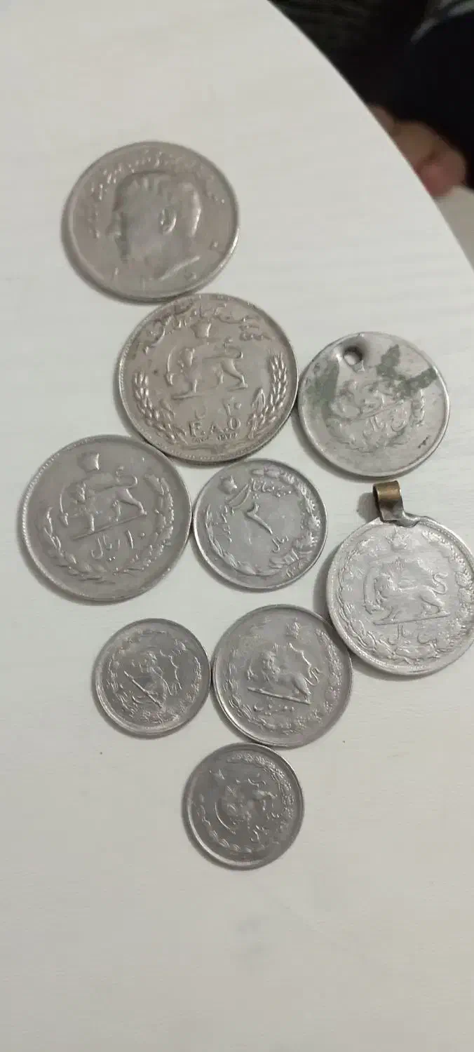 سکه قدیمی|کلکسیون سکه، تمبر، اسکناس|نهاوند, |دیوار