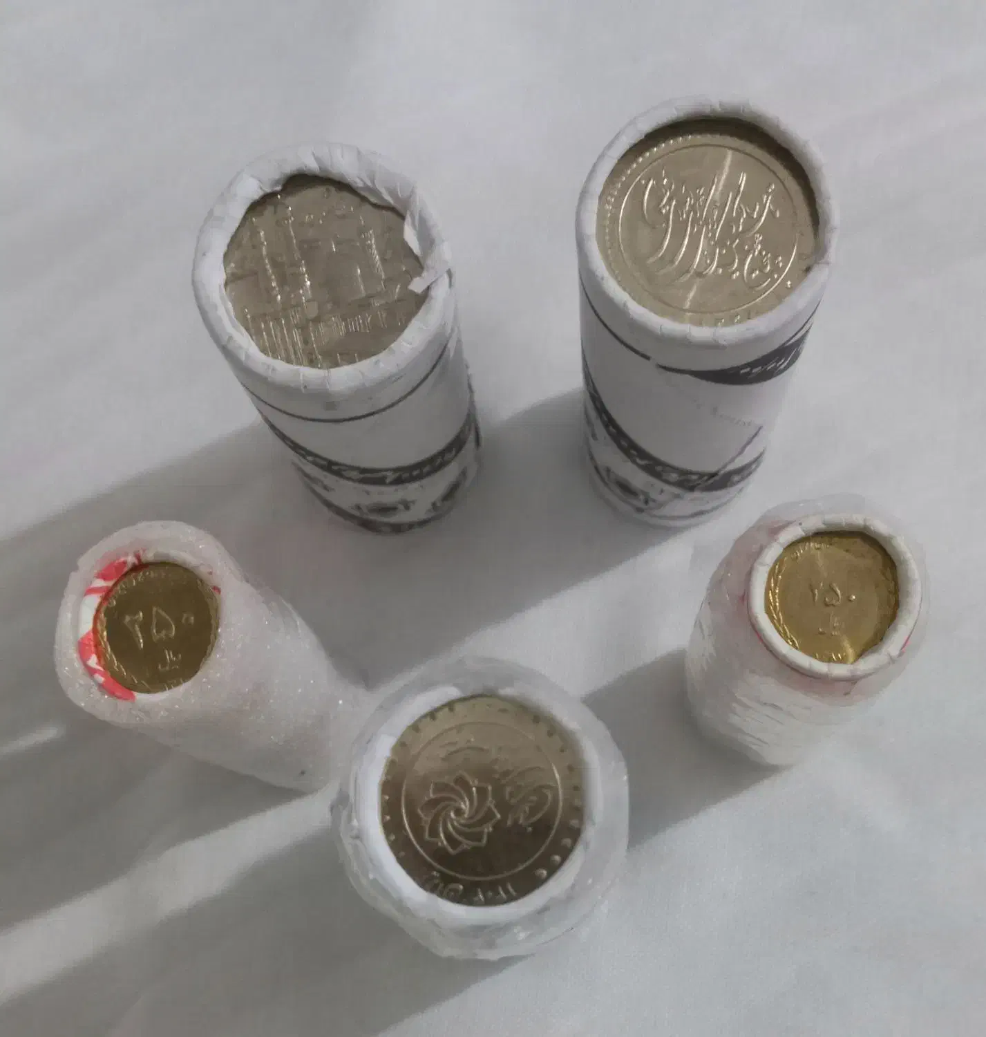 رول سکه و سکه های بانکی|کلکسیون سکه، تمبر، اسکناس|قزوین, |دیوار