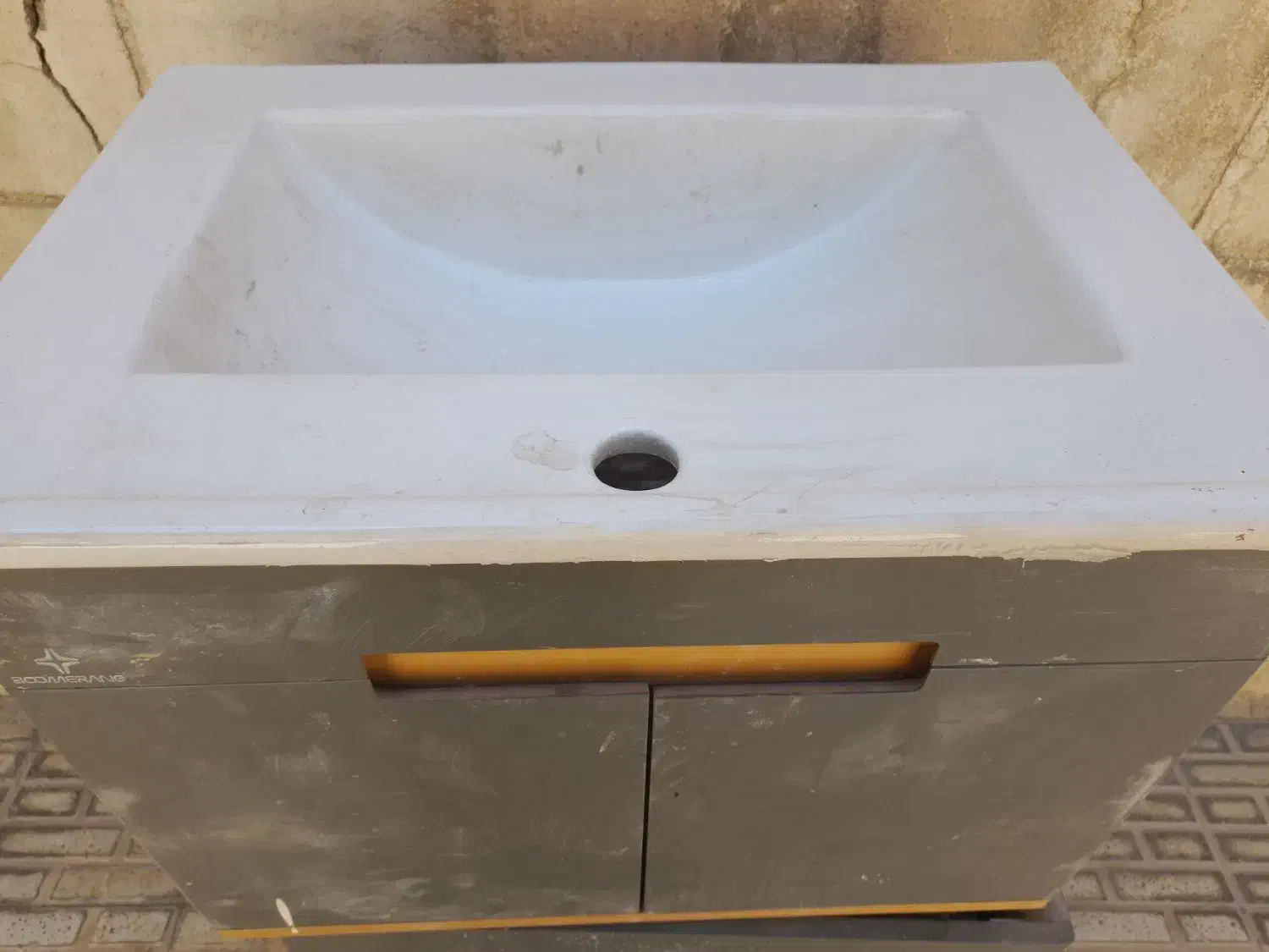 سنگ روشویی ۲ عدد با میز پی وی سی|لوازم سرویس بهداشتی|چهاردانگه (تهران), |دیوار