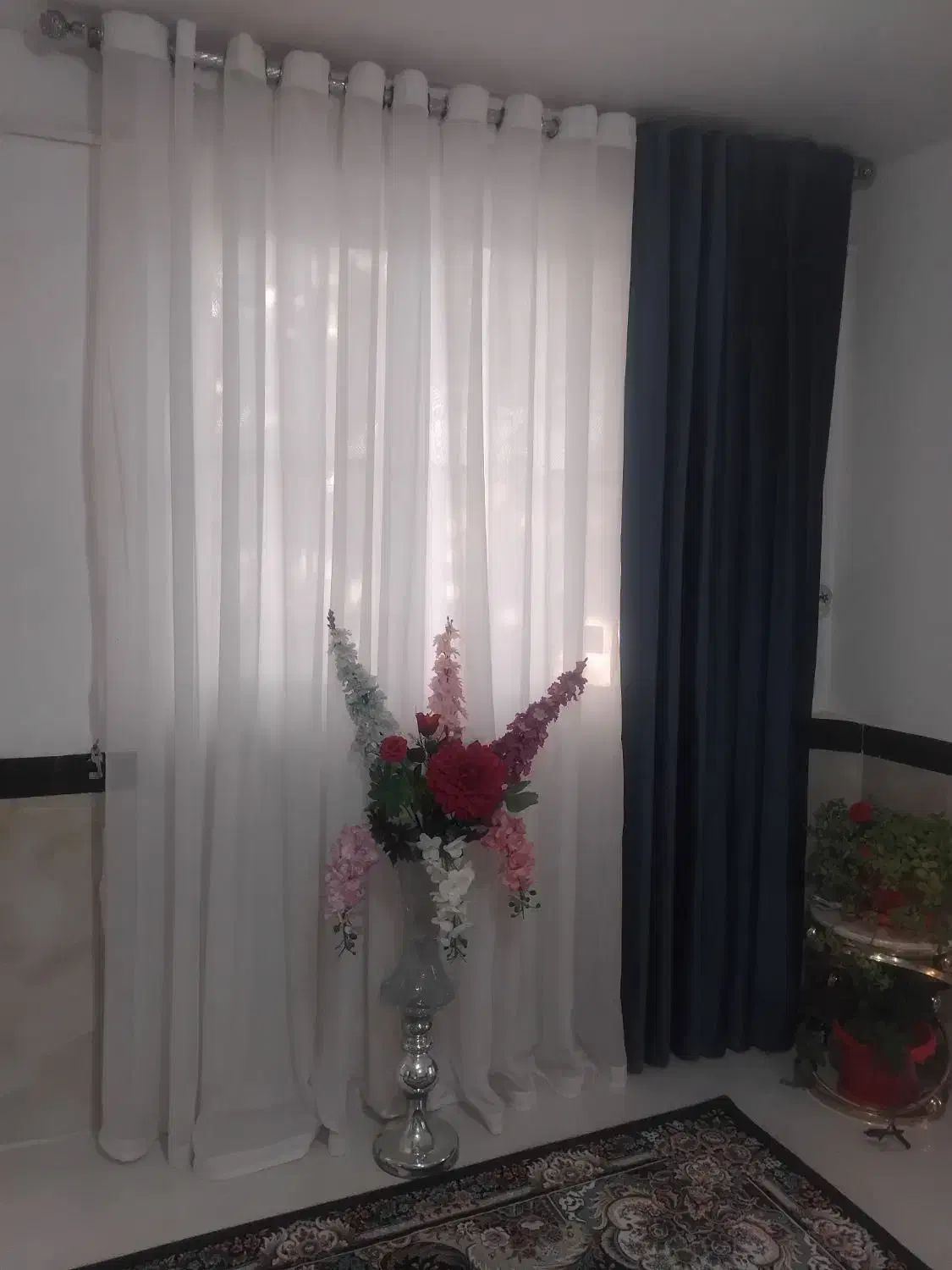 پرده باوالن|پرده، رانر، رومیزی|اقبالیه, |دیوار