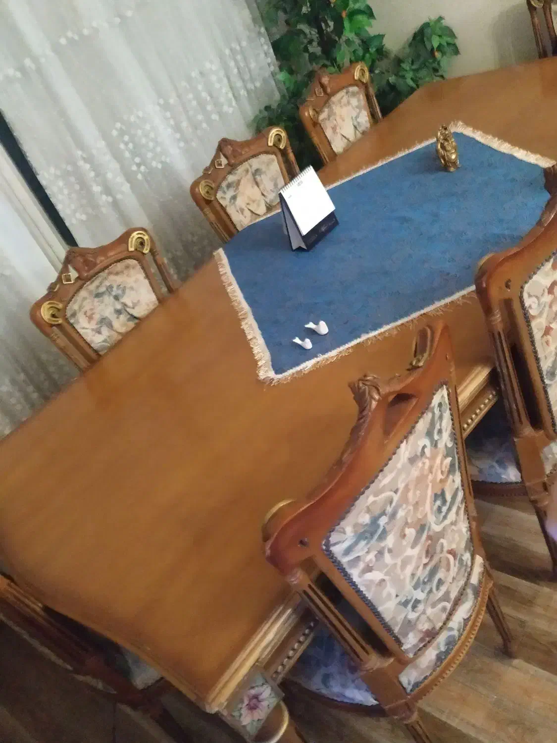 میز چوب گردو 8 نفره|میز و صندلی غذاخوری|شیراز, وصال|دیوار