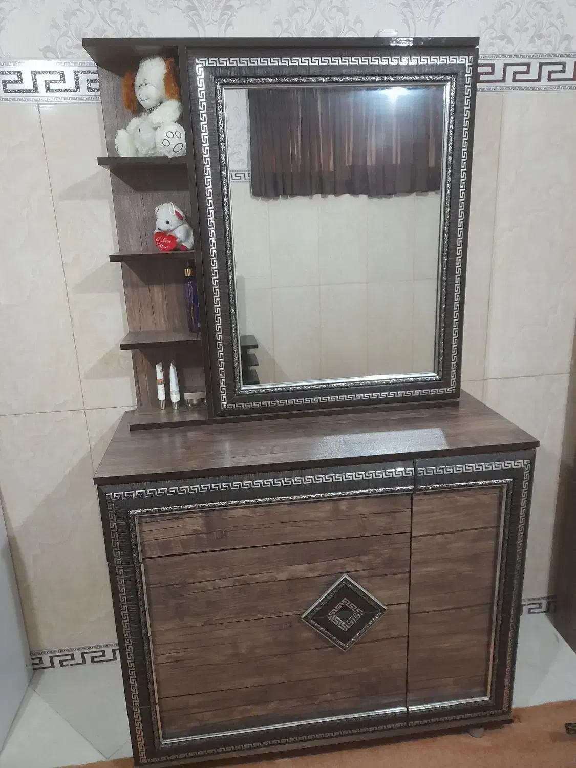 دراور و آینه|جاکفشی، کمد، دراور|تهران, قصر فیروزه ۱|دیوار