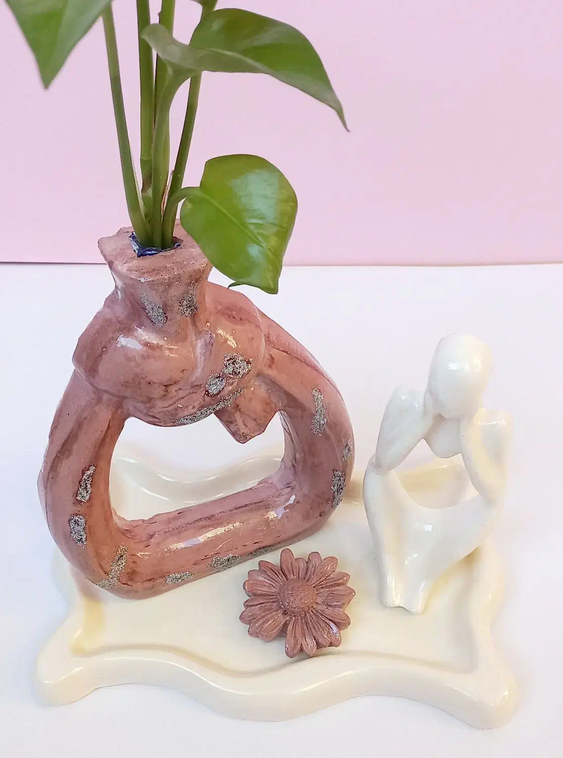 گلدون، دکوری، سینی دفرمه، شیپ عکاسی|صنایع دستی و سایر لوازم تزئینی|لار, |دیوار