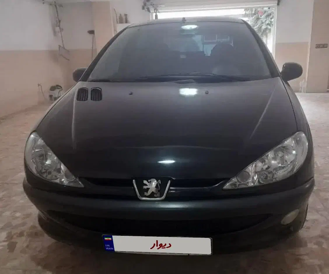 ۲۰۶ مشکی مدل ۸۴|خودرو سواری و وانت|ساری, |دیوار