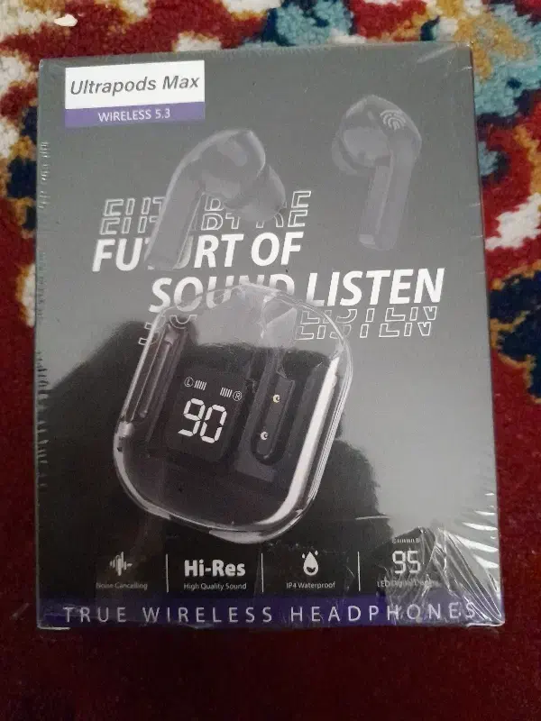 ایرپاد شیشه ای اصلی (Ultapods Max)|قطعات و لوازم جانبی رایانه|یزد, |دیوار