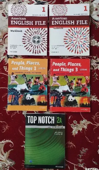 فروش 5 جلد کتاب آموزشی انگلیسی|کتاب و مجله آموزشی|اردبیل, |دیوار