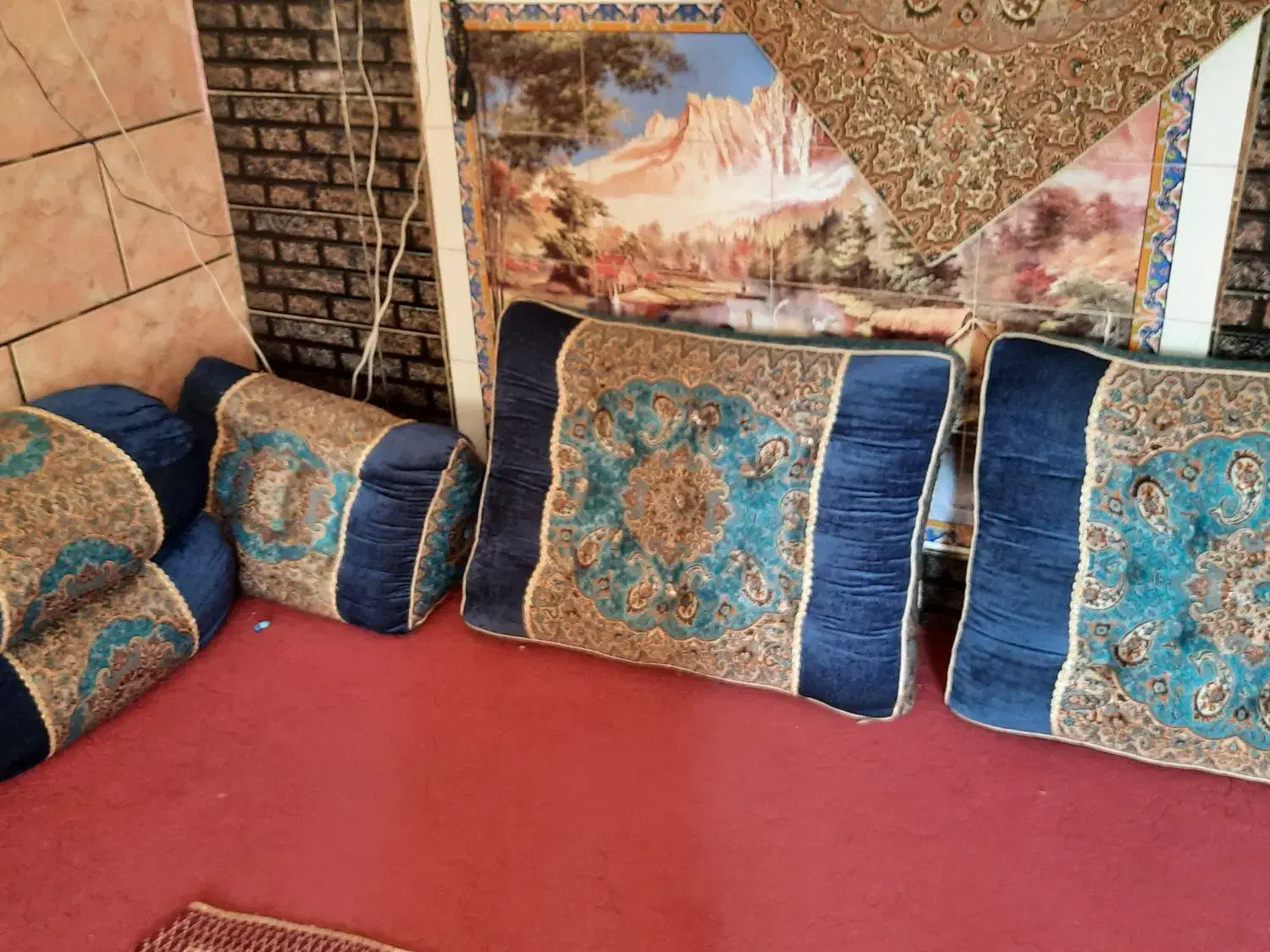 پشتی طرح ترمه|پشتی|شیراز, شهرک مطهری|دیوار