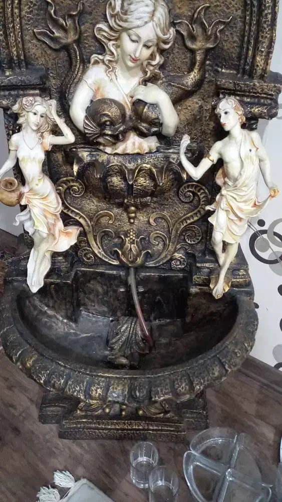 آبنما ساعت دار|مجسمه، تندیس، ماکت|کرمانشاه, |دیوار