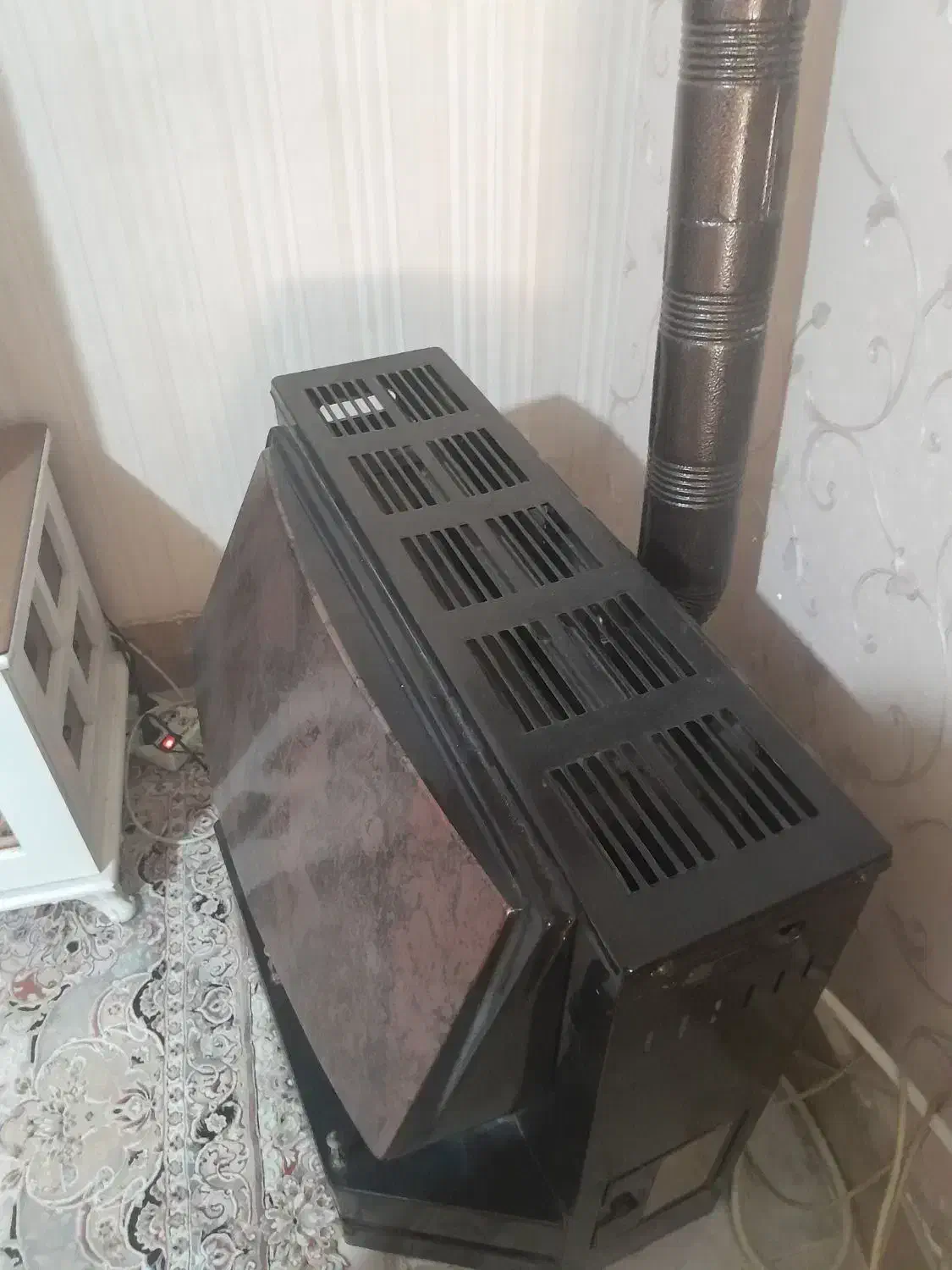 بخاری|بخاری، هیتر، شومینه|ایوان, |دیوار