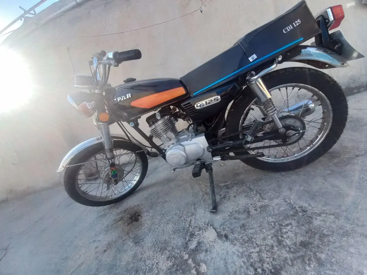 موتور چراغ گرد|موتورسیکلت|اسلامآباد غرب, |دیوار