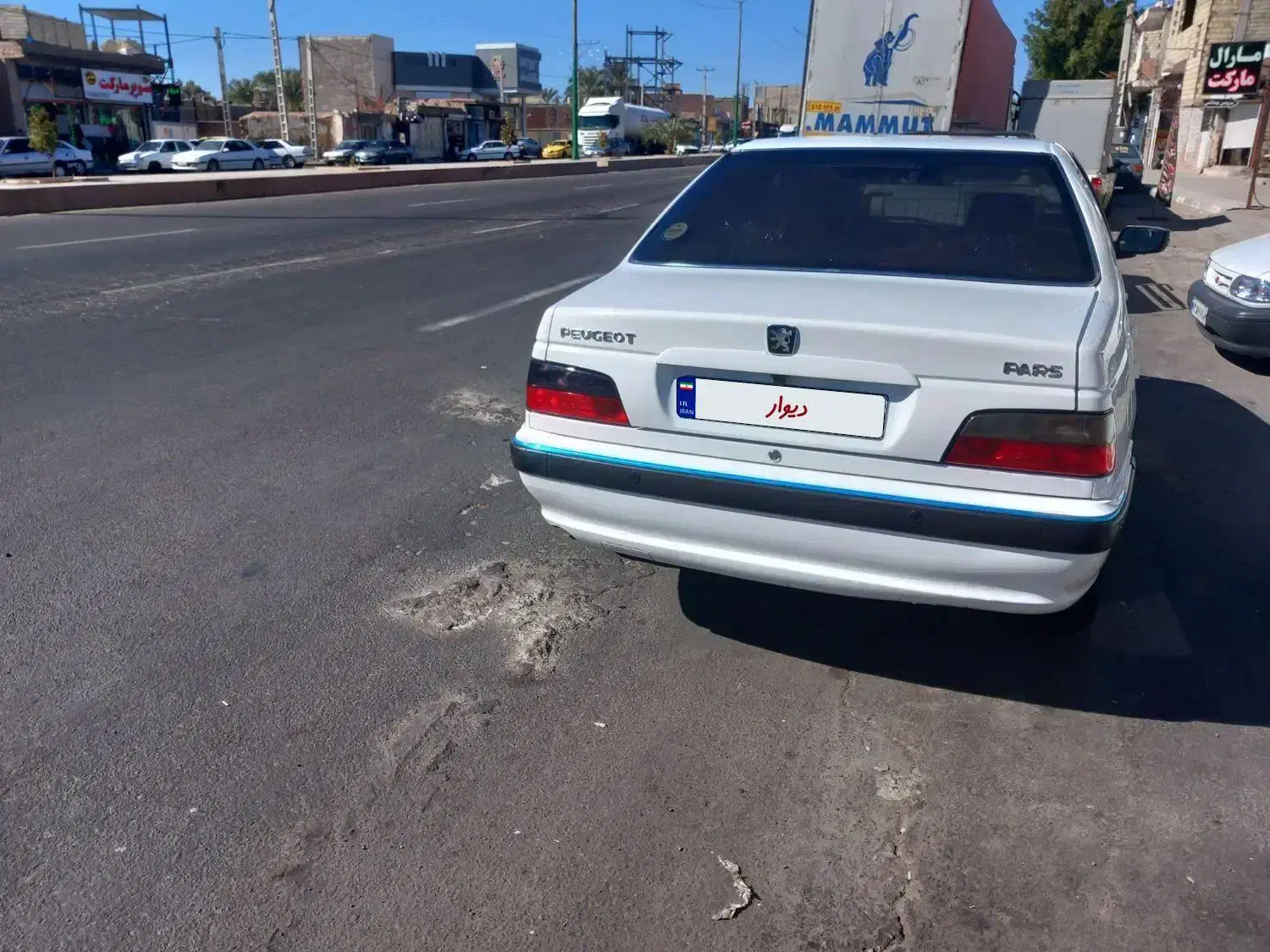 پارس 1402elxدریچه سیمی پلاک کرج|خودرو سواری و وانت|بم, |دیوار