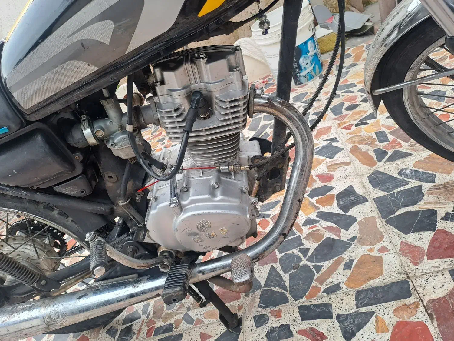 هندا مزایده سالم|موتورسیکلت|سنگر, |دیوار