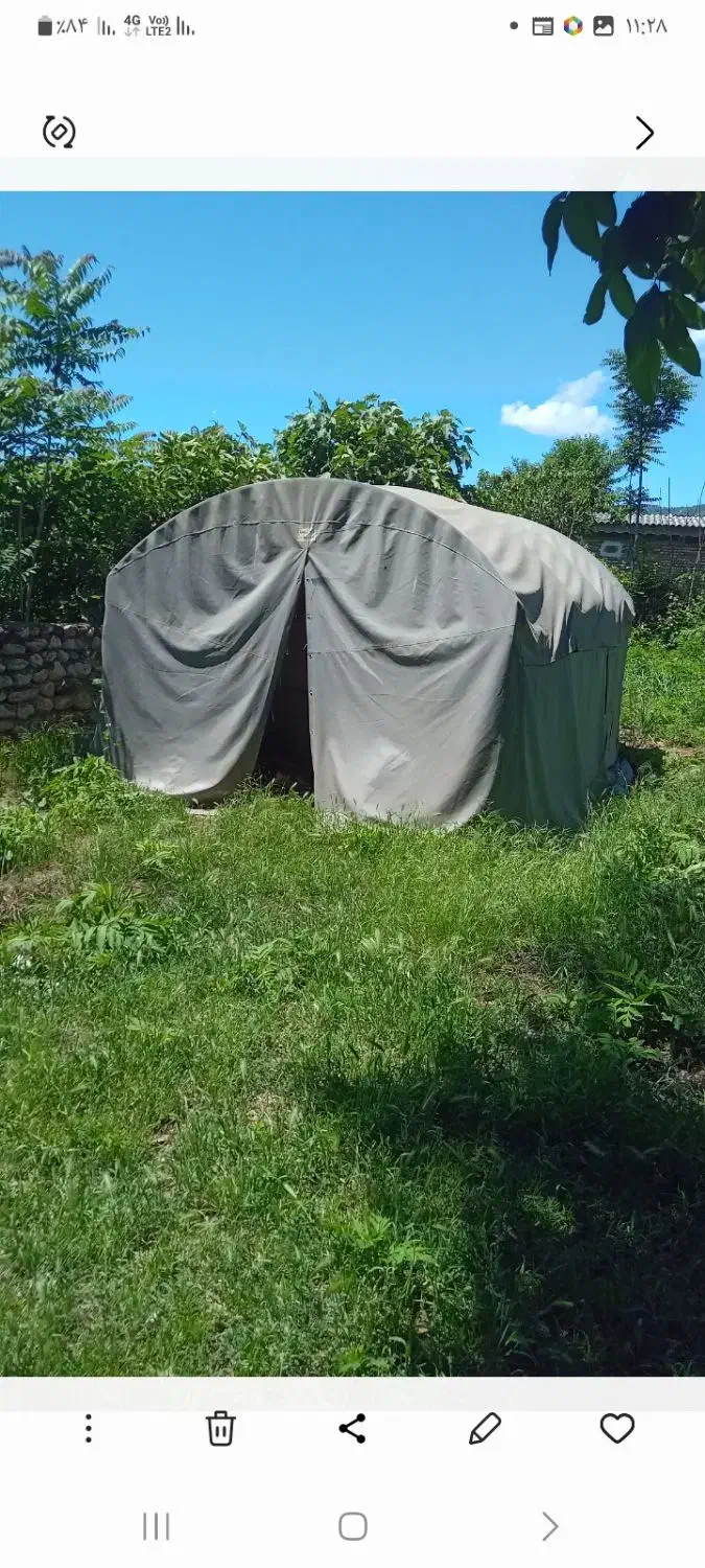 فروش چادر ۳در۵متر|کوهنوردی و کمپینگ|گنبد کاووس, |دیوار