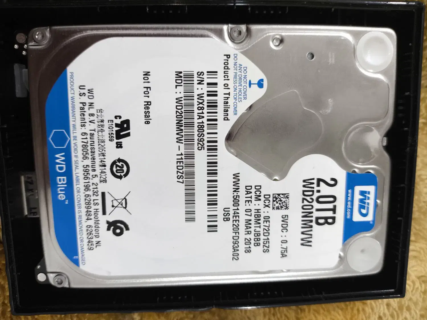 هارد دیسک اینترنال وسترن دیجیتال بابک تخفیف خوب|قطعات و لوازم جانبی رایانه|بوشهر, |دیوار