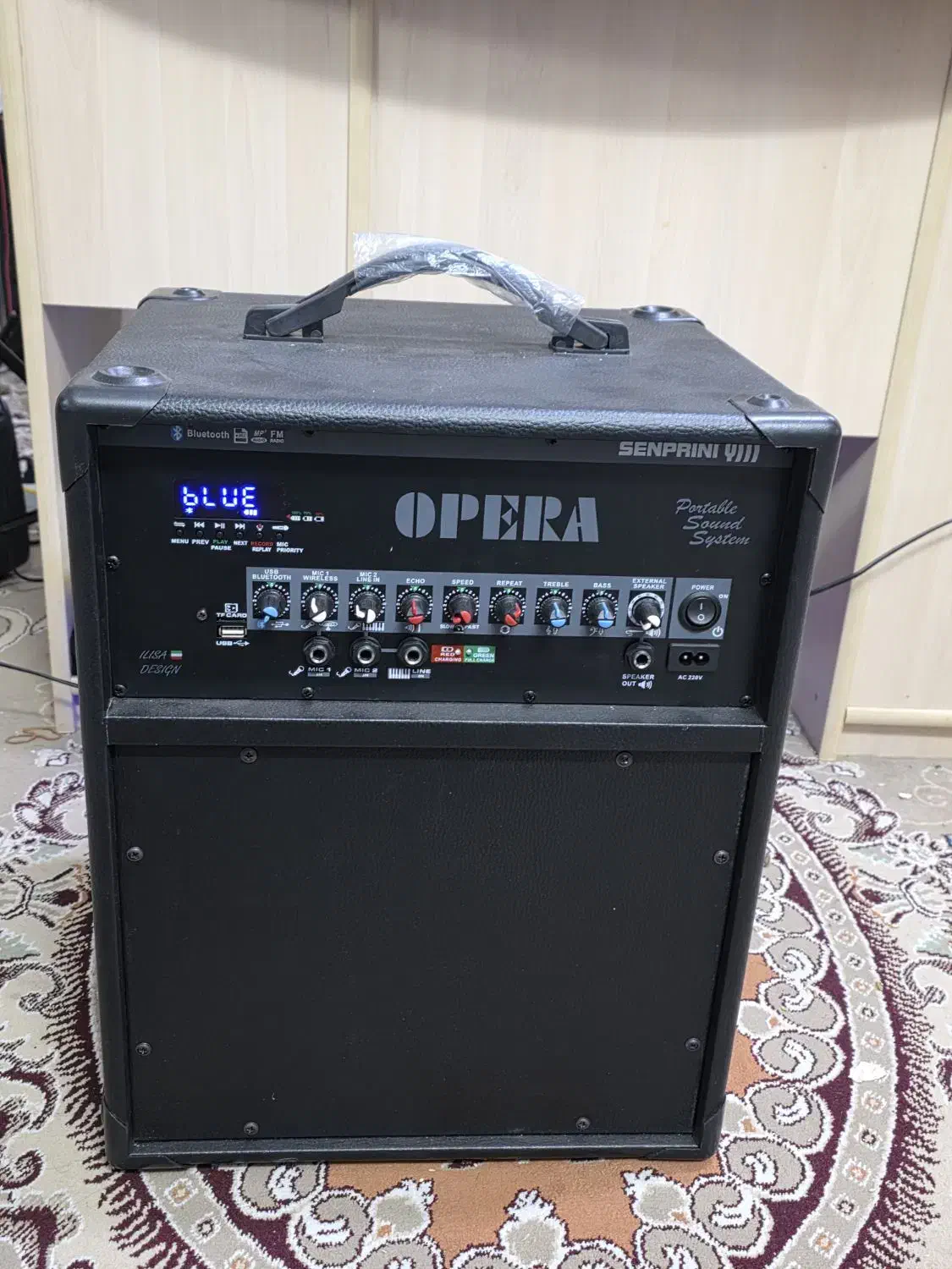 اکو پرتابل چنگ ۱۲ اینچ مدل اوپرا|سیستم صوتی خانگی|قم, شهدا|دیوار