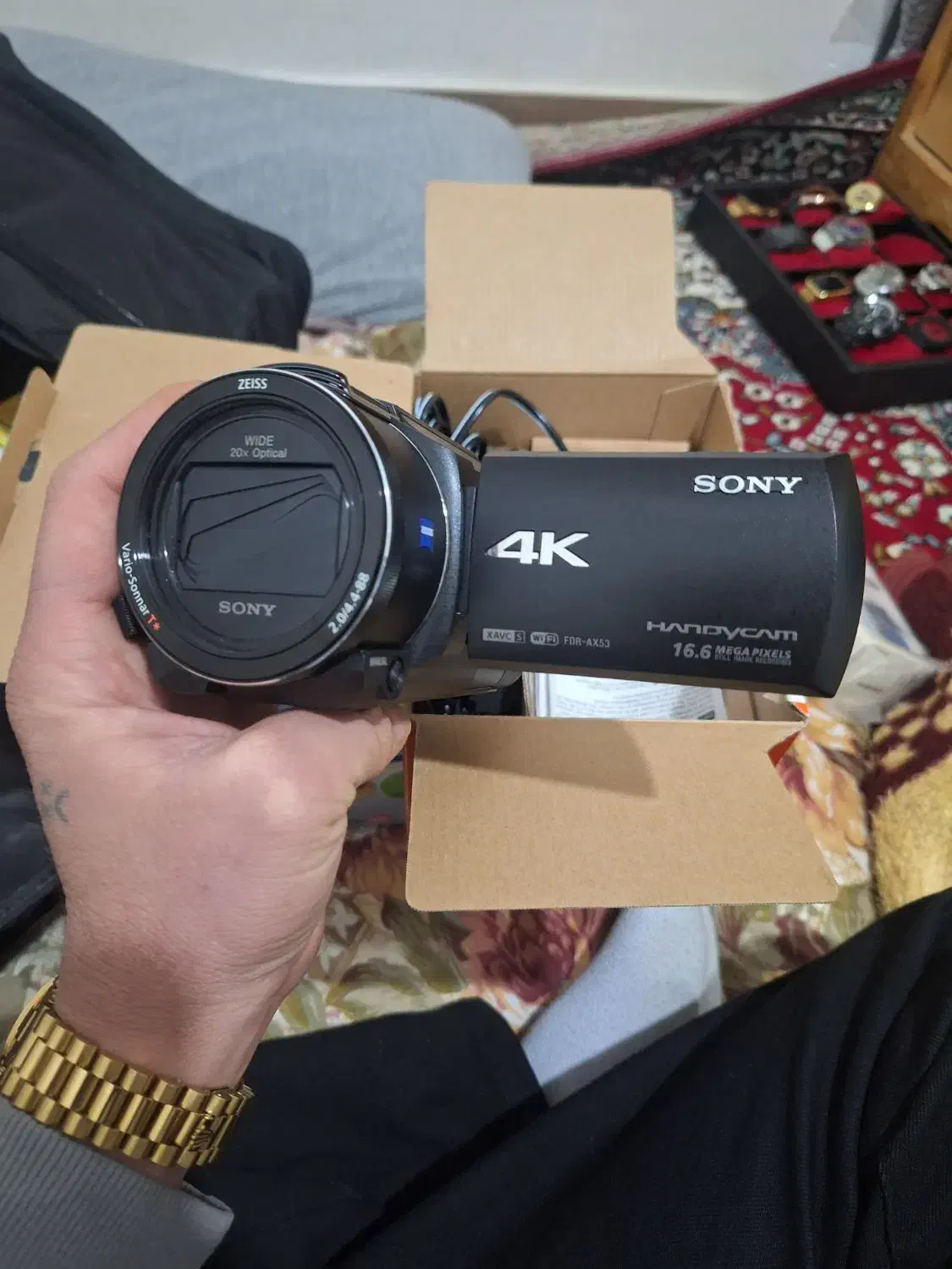 دوربین سونی ax53|دوربین عکاسی و فیلم‌برداری|محمدشهر, شهرک پیام (مهرالبرز)|دیوار