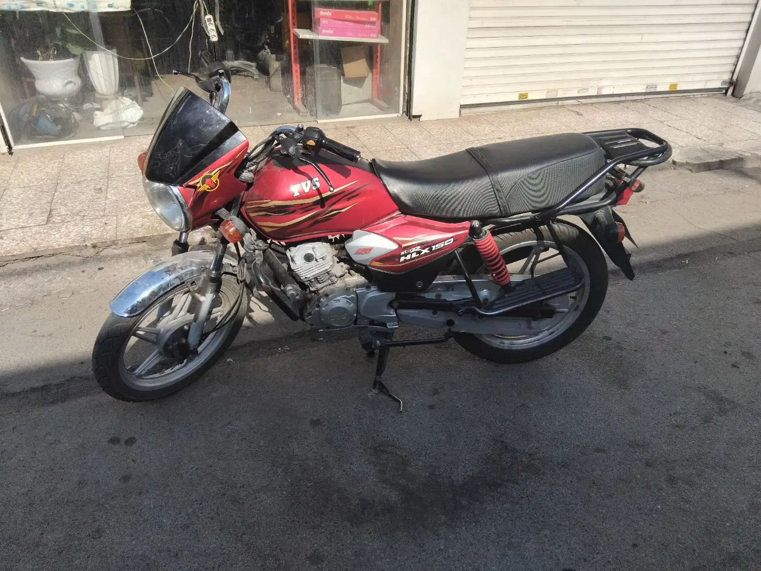 tvs hlx /تی وی اس|موتورسیکلت|مشهد, چهارچشمه|دیوار