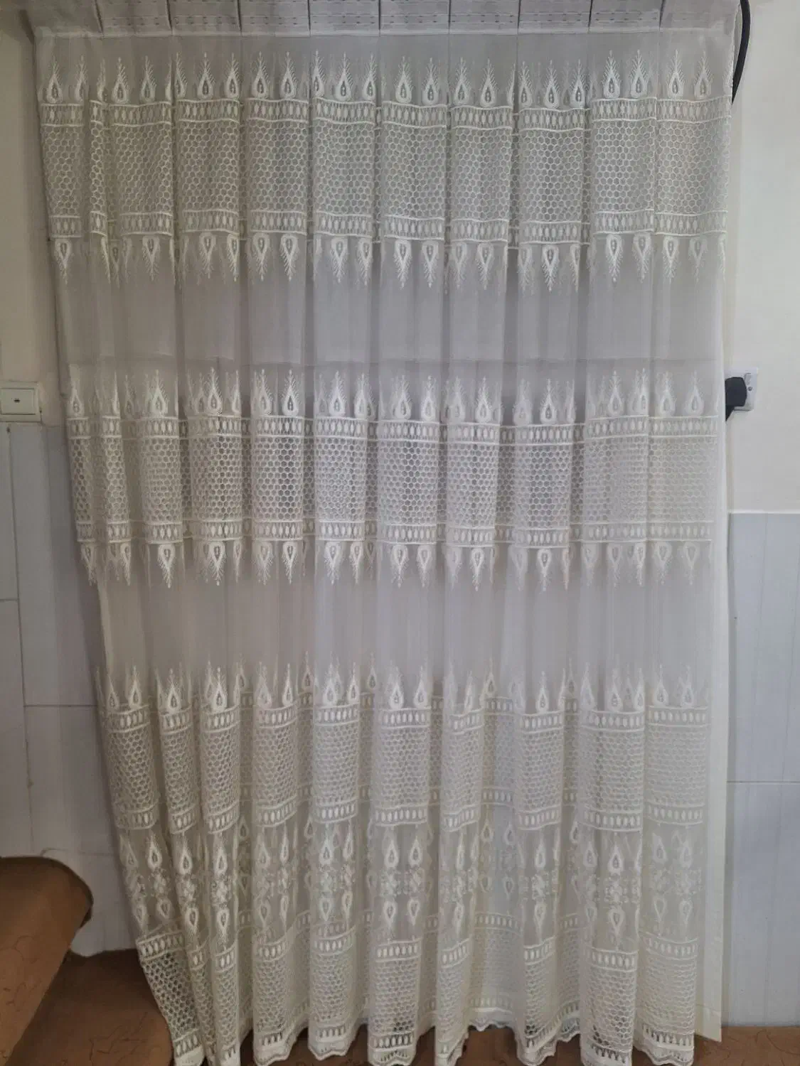 پرده حریر|پرده، رانر، رومیزی|بندر ماهشهر, |دیوار