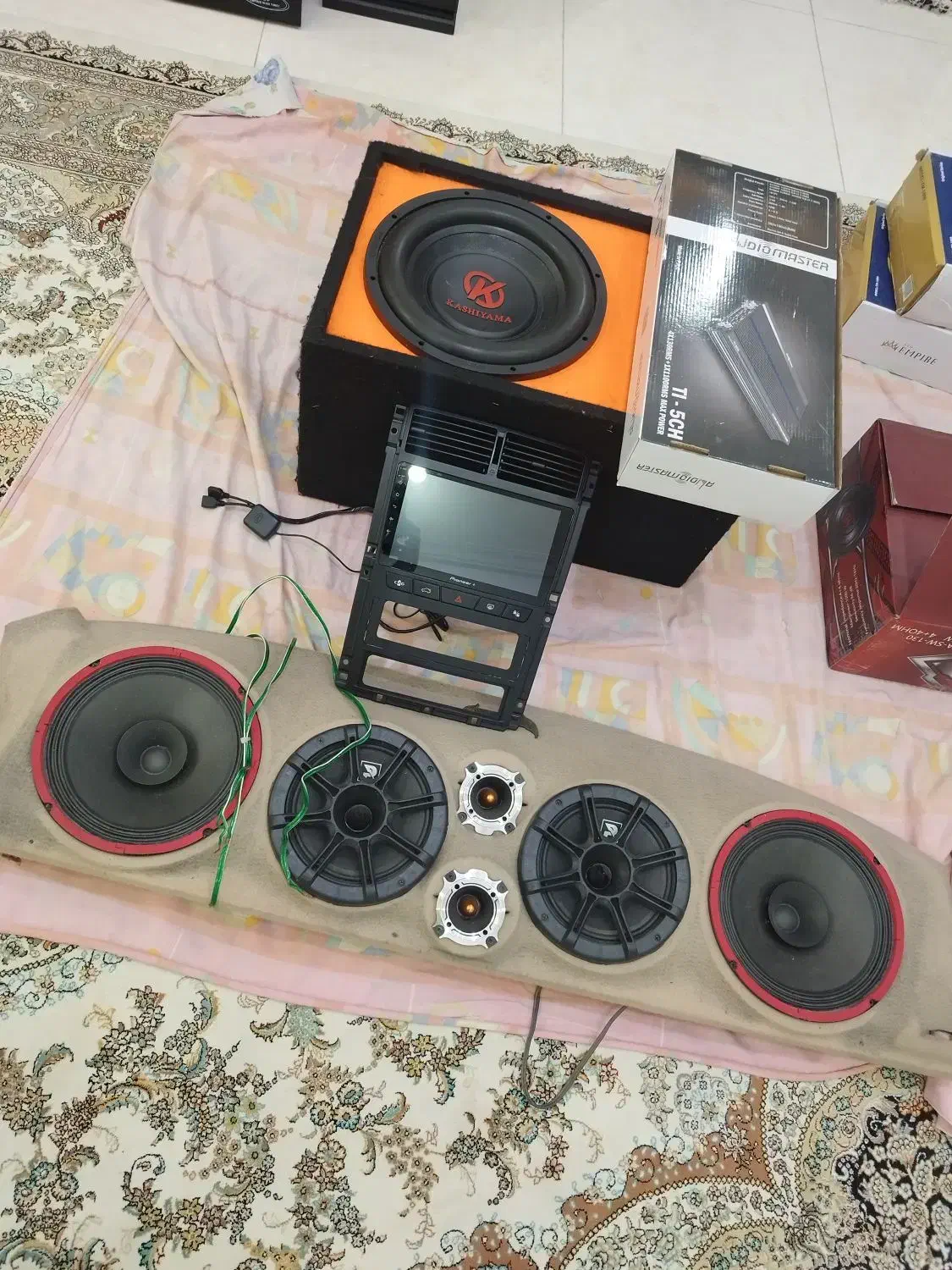 سیستم صوتی ماشین|قطعات یدکی و لوازم جانبی|نسیم‌شهر, |دیوار